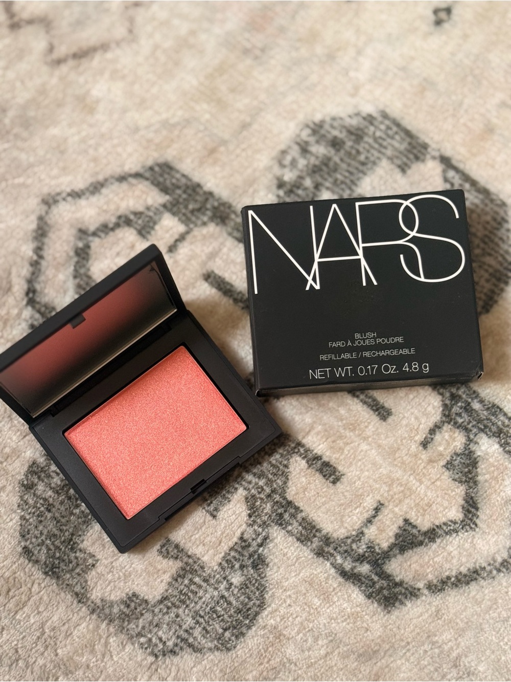 NARS Blush in Shimmering Coral-Peach